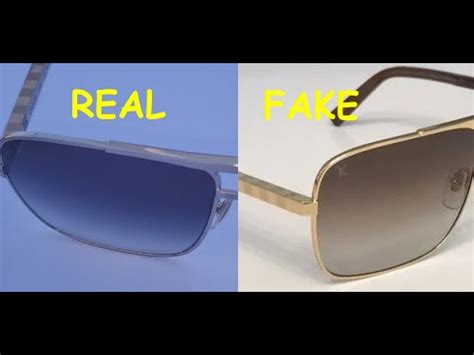 real vs fake louis vuitton sunglasses|authentic Louis Vuitton sunglasses.